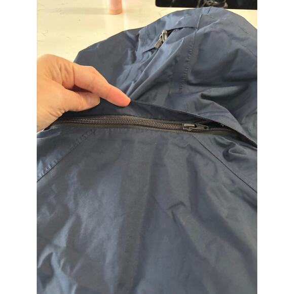 Eddie Bauer sz M mens weatheredge rain jacket river blue/grey outdoors gorpcore - Picture 9 of 13